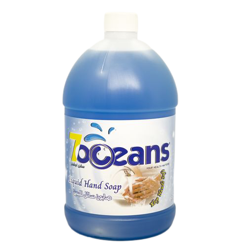 7Oceans Liquid Sea Breeze Hand Soap, 3.75L, Carton of 4 Gallons