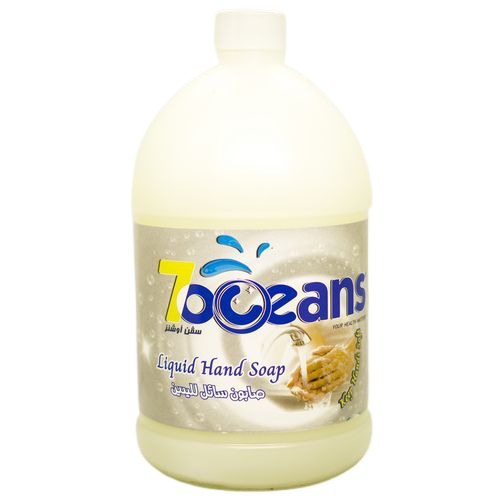 7Oceans Liquid Jasmine Hand Soap, 3.75L, Carton of 4 Gallons