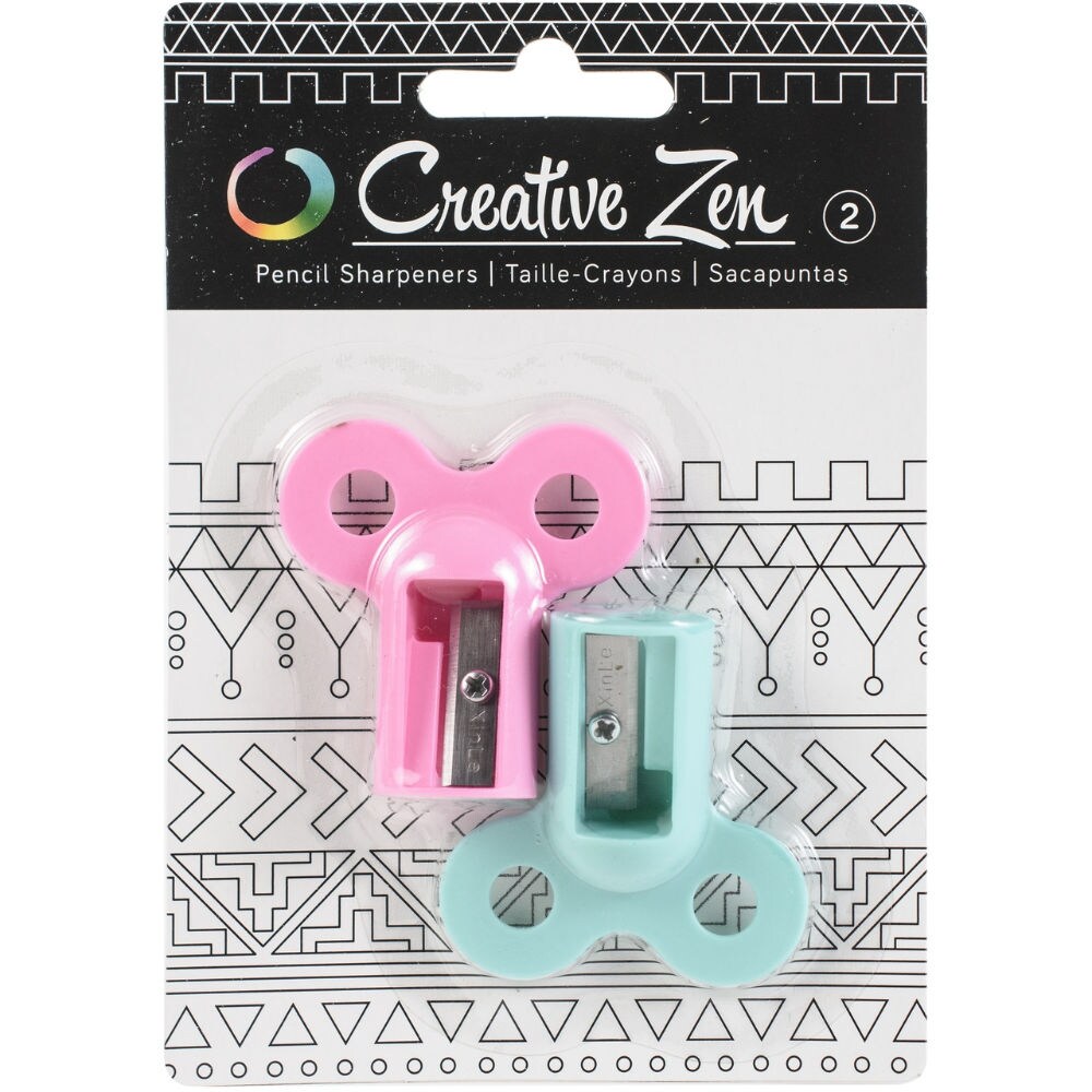 Creative Zen Pencil Sharpener, Mouse Ears, Pack Of 2