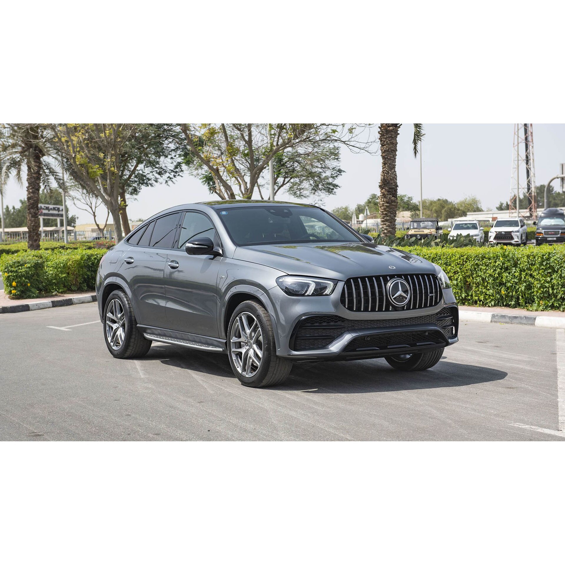 Mercedes Benz GLE Coupe, 3.0L, Grey - 2022