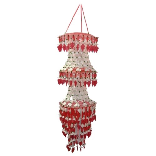 Kaxtang Plastic Decorative Chandelier Ceiling Lamp, KX-054RW