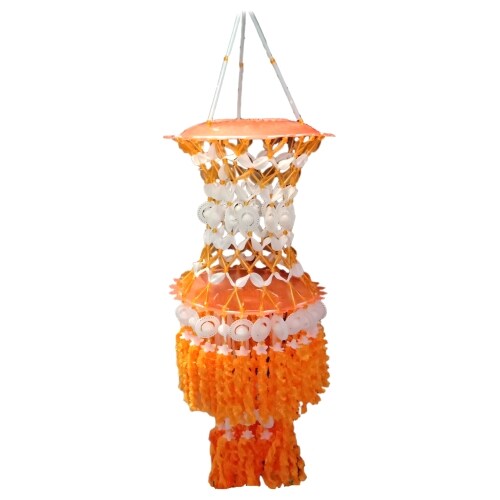 Kaxtang Fiber Orange Ceiling Lamp Jhumar