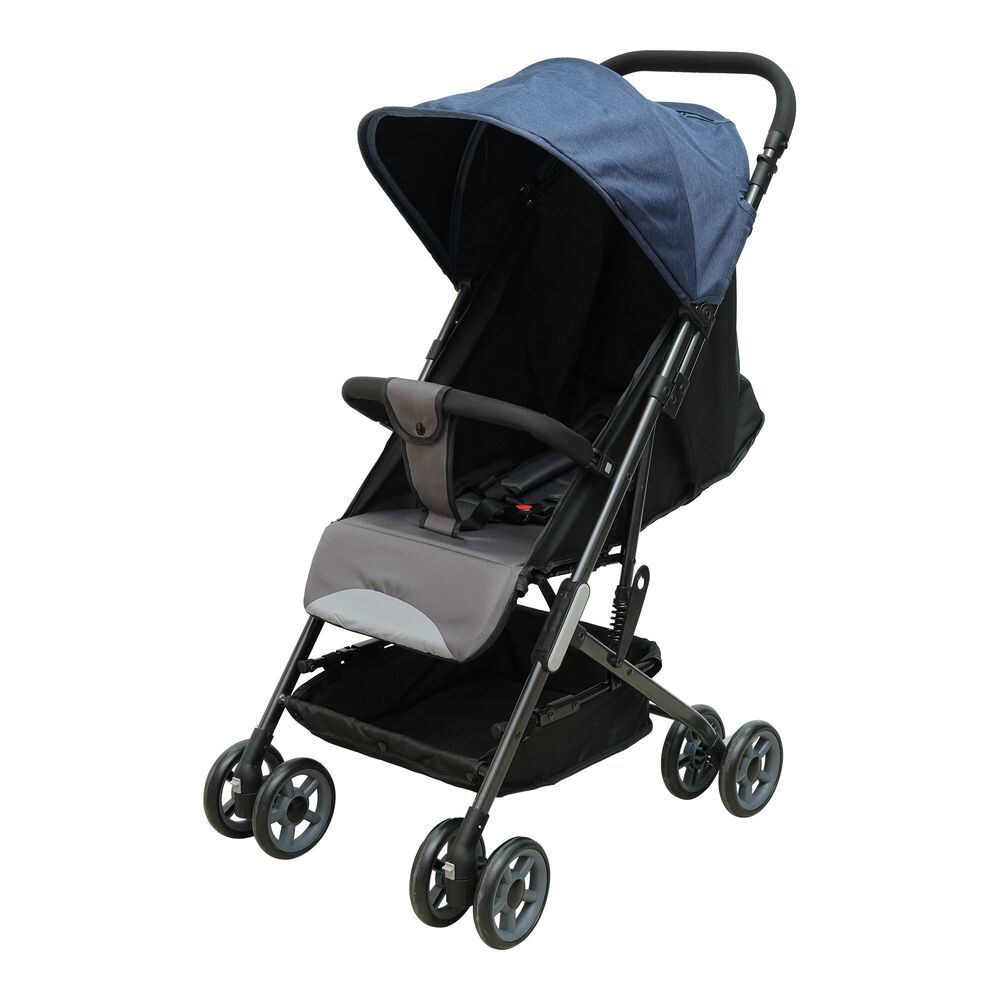 Golden Baby Foldable Stroller, Blue & Black