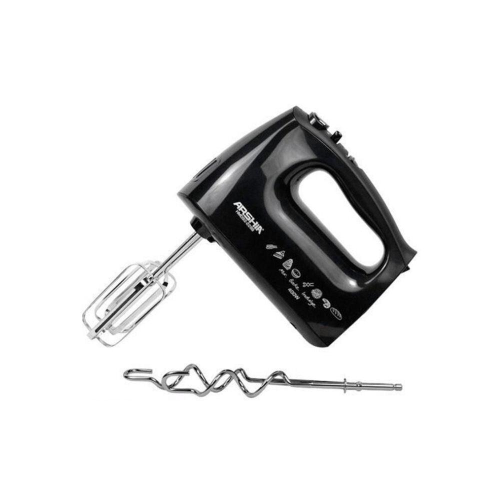 Arshia Hand Mixer BS Plug, HM092-2288BS, Black