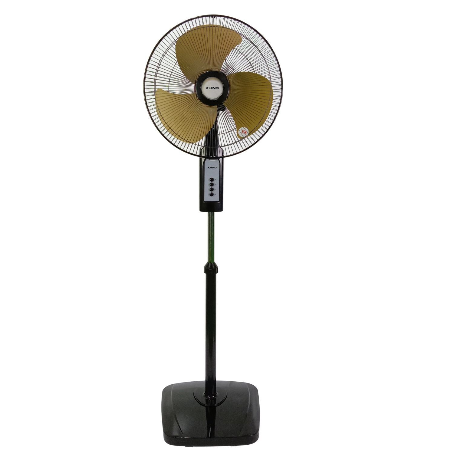 Khind Adjustable Height Pedestal Fan, SF169, Black