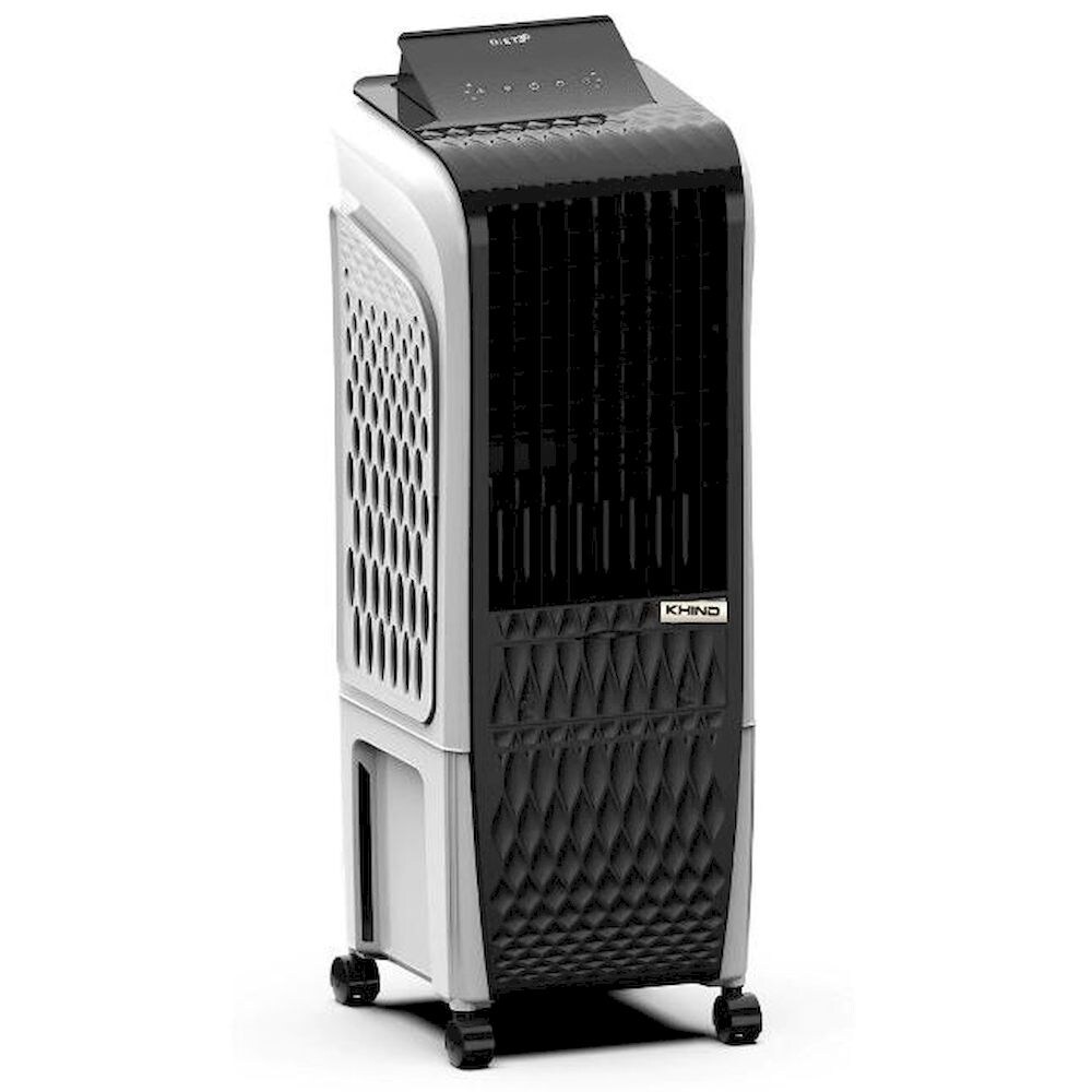 Khind Frosty 3D Portable Air Cooler Tower, 30L, White & Black