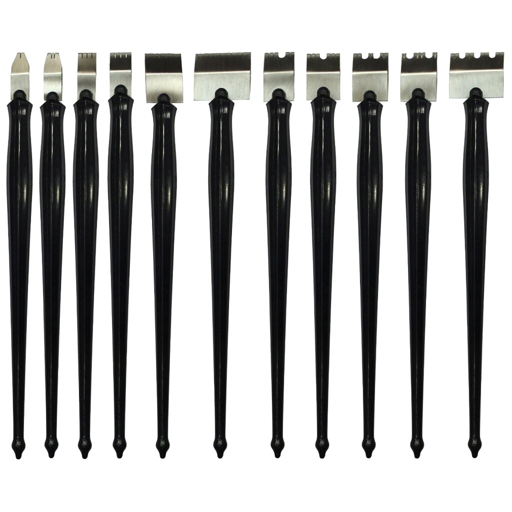 Anmol Art & Frames Steel Brush Calligraphy Dip Pens, Set of 11