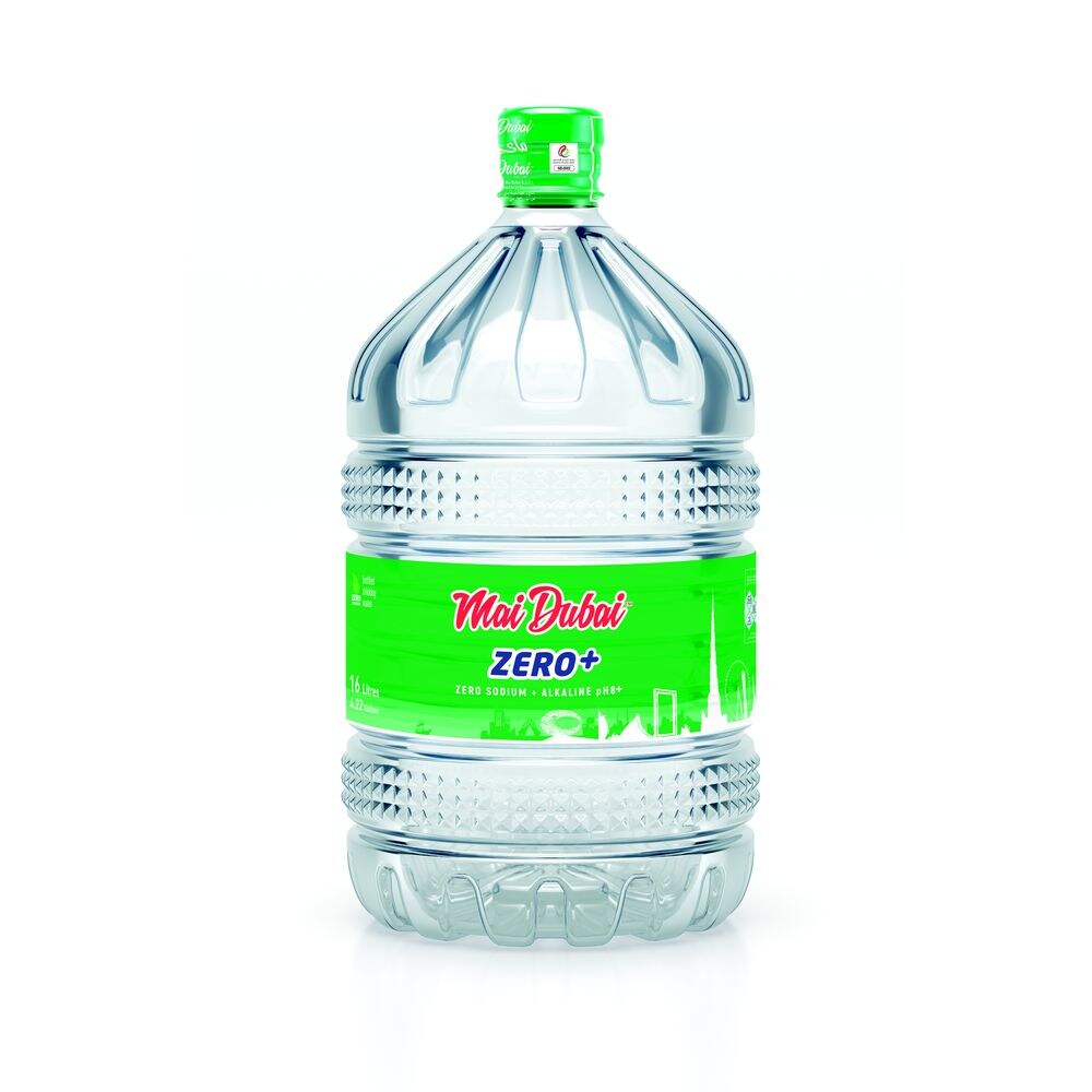 Mai Dubai ZERO Alkaline Zero+  Sodium Water, 16L