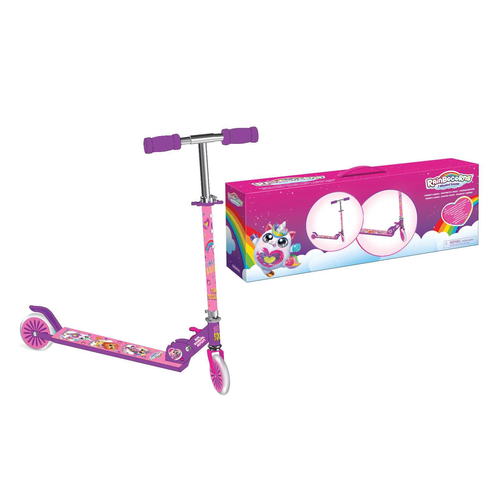 Rainbocorns 2 Wheeled Scooter, Pink & Purple