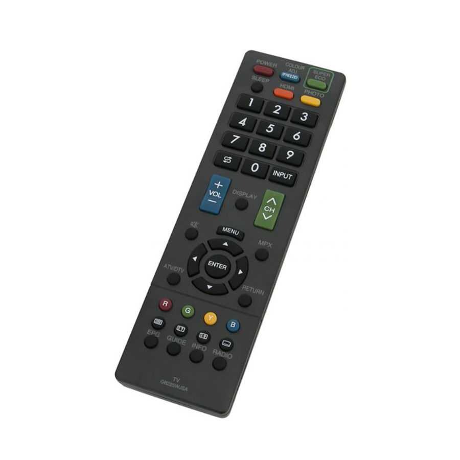 Remote Control For Sharp Smart TV, Black