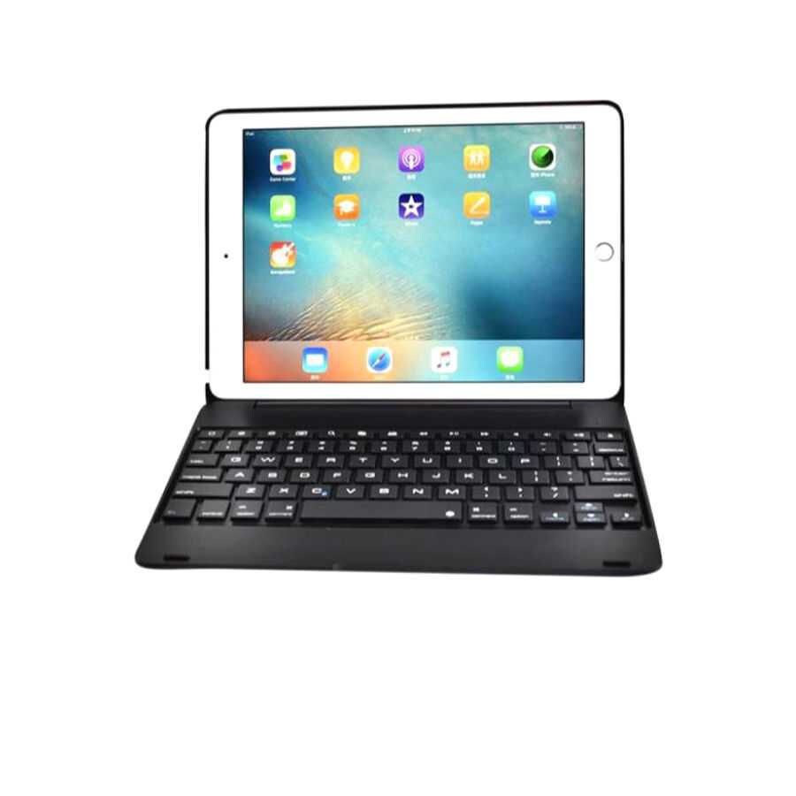 Keyboard Case Cover For Apple iPad & Air 2 BK, Black, 9.7 inch