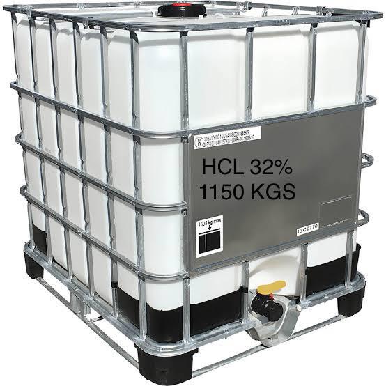 Hydrochloric Acid, 1150 kg, HCL 32 %