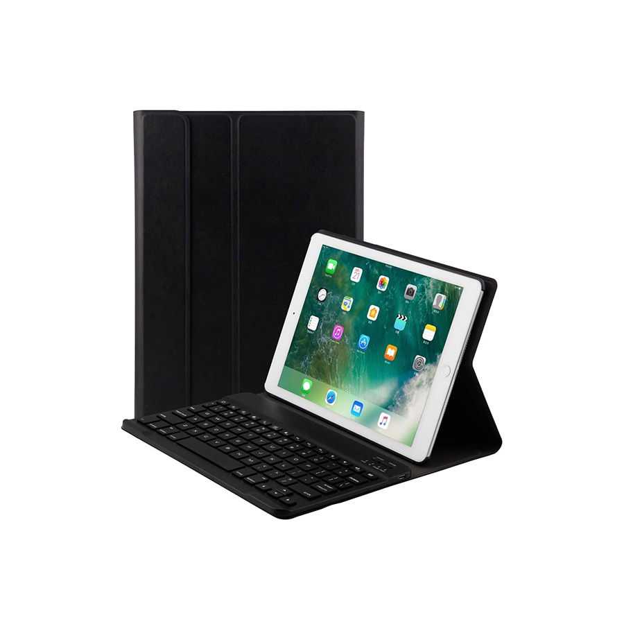 Wireless Bluetooth Keyboard Case Cover For Apple iPad, Black