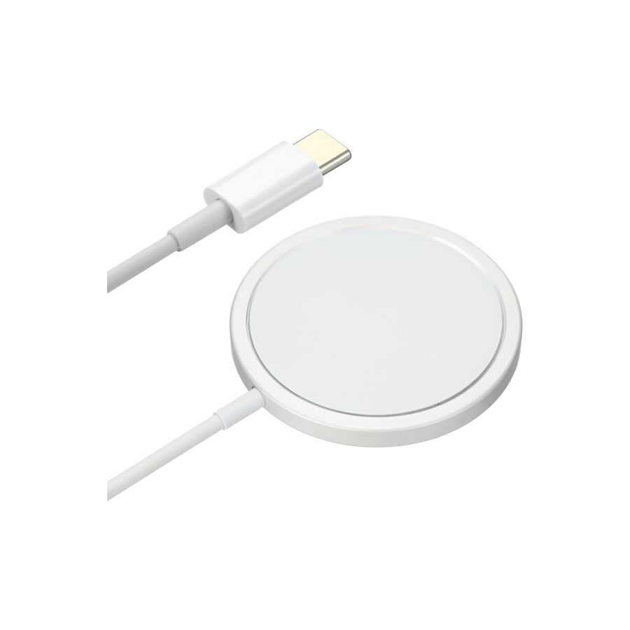 Hslg Wireless Magnetic Fast Charging Pad for Iphone, White