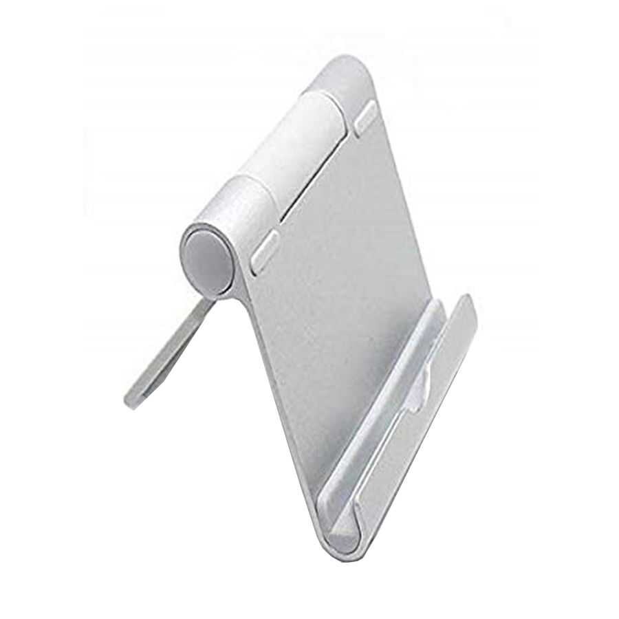Portable 270 Degree Rotatable Tablet Holder Stand, Silver