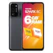 Picture of Tecno Spark 8C KG5K Dual SIM 4G Smartphone, 64GB RAM, 3GB, 6.6inch - Black