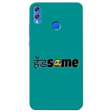 Picture of Handsome Printed Mobile Cover, Honor 8X, Sea Green