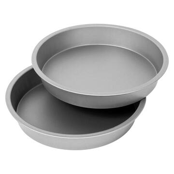 Picture of G & S Nonstick Round Cake Baking Pan, 9 Inch, Set of 2 Pcs