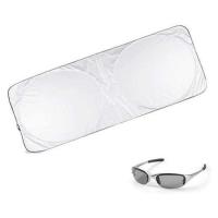 Picture of Nylon Car Sunshade And Plastic Sunglasses, Silver