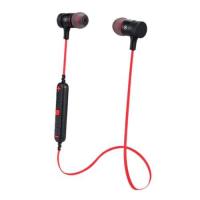 Picture of Wireless Bluetooth Stereo In-Ear Earphones with Mic, Black & Red