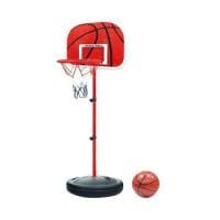 Picture of Adjustable Basketball Back Board Stand and Hoop Set