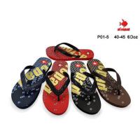 Picture of Printed Colorful Flip Flop For Men, P01-5, Assorted, Carton of 72 Pcs