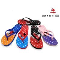 Picture of Printed Colorful Flip Flop For Women, B320-4, Assorted, Carton of 72 Pcs