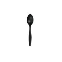 Picture of Heavy Duty Plastic Spoon, 6.5in, Black - Carton Of 40 Packs