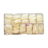 Picture of Pre Shaped Fake Nails, White, Carton of 30Packs