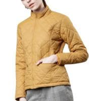 Picture of Hybella Women's High Neck Quilted Puffer Jacket, Yellow, M, Carton of 20pcs
