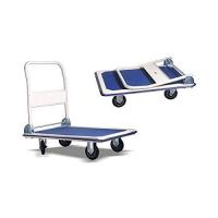 Picture of Hydrolic Trolley Cart, T150, White & Blue