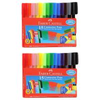 Picture of Faber-Castell Connector Pen, Set Of 15 pcs, Pack of 2