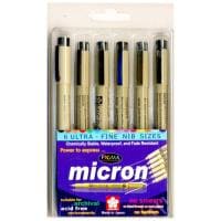 Picture of Sakura Pigma Micron Pens, 6 pcs