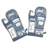 Picture of Lushomes Printed Oven Glove, Pack of 2