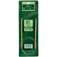 Picture of Clover Takumi Bamboo Circular Knitting Needles, 29inch, US 5, 3.75mm