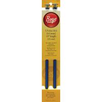 Picture of Boye Single Point Aluminum Knitting Needles, 10inch, US 10, 6mm
