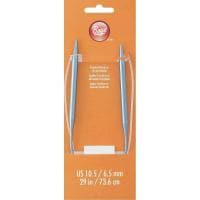 Picture of Boye Circular Aluminum Knitting Needles, 29inch Size 10.5/6.5mm