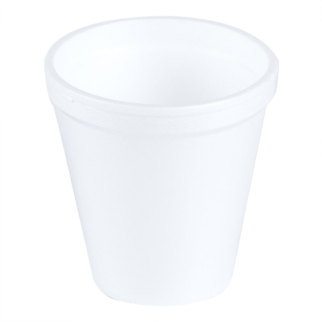 Disposable 25 Pcs Foam Cups Pack, 6oz - Carton of 40 Packs