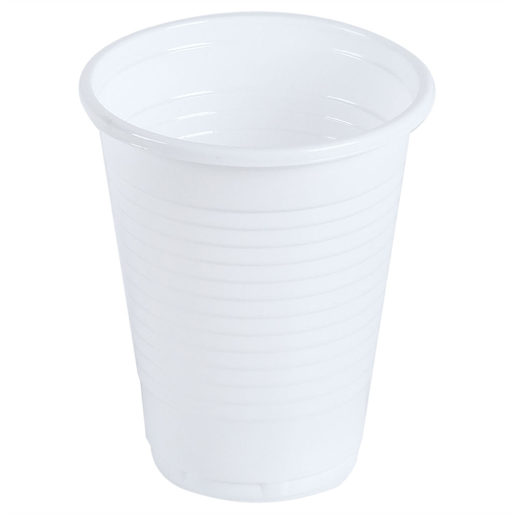 Disposable 50 Pcs Plastic Cups Pack, 6oz - Carton of 20 Packs