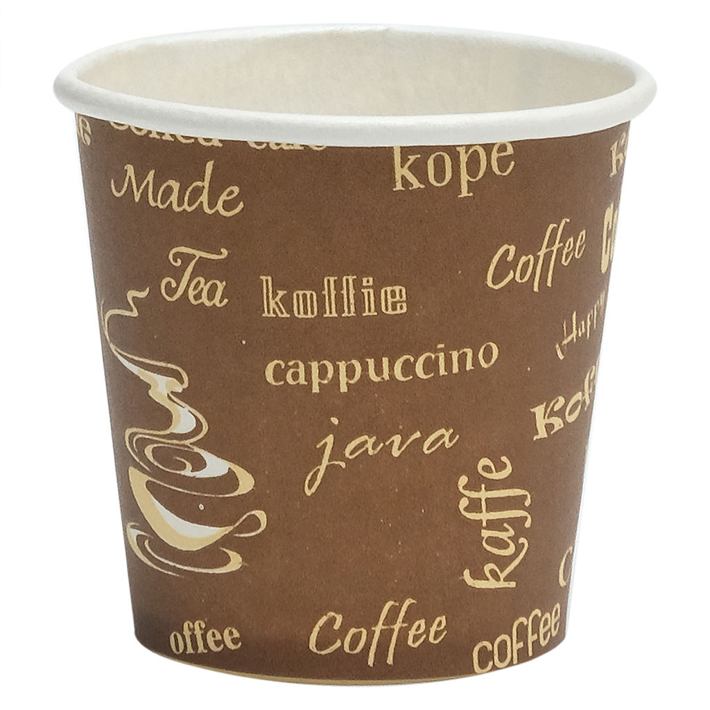 Disposable 50 Pcs Paper Cups Pack, 4oz - Carton of 20 Packs