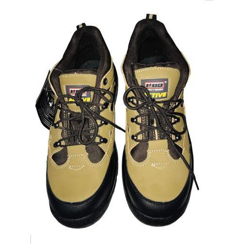 Border H/D Active Safety Shoes, Brown