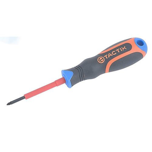Tactix Screwdriver Insulated Pozi