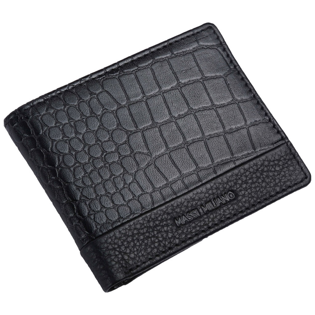 Massi Miliano RFID Protected Men’s Slim Wallet, Cremona