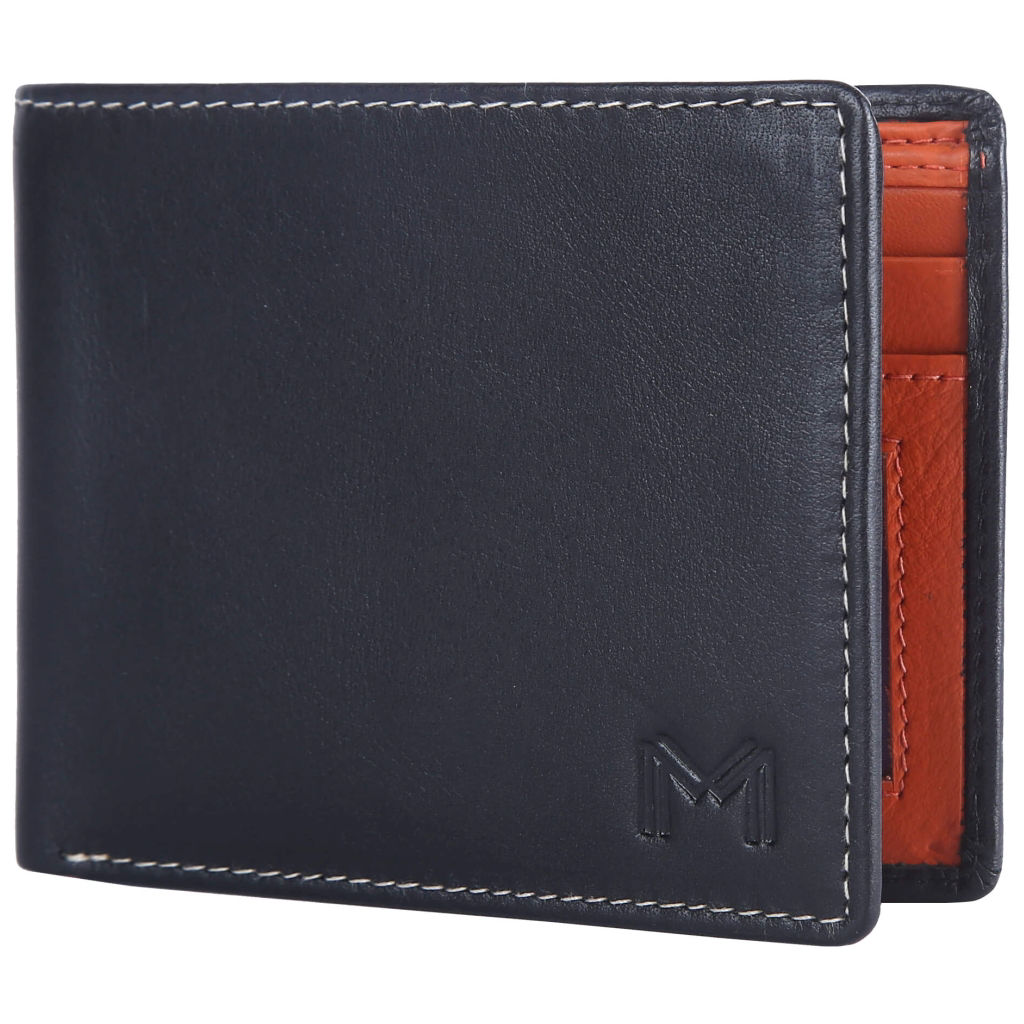 Massi Miliano RFID Protected Men’s Slim Wallet, Manarola