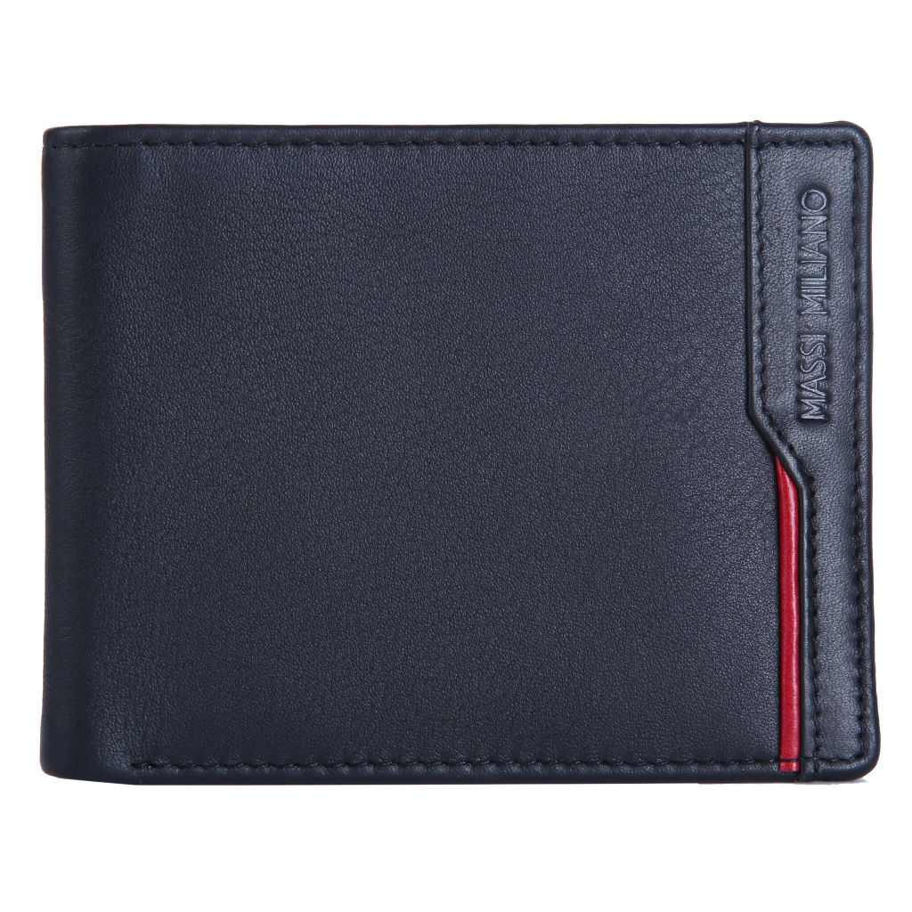 Massi Miliano RFID Protected Men’s Slim Wallet, Verona