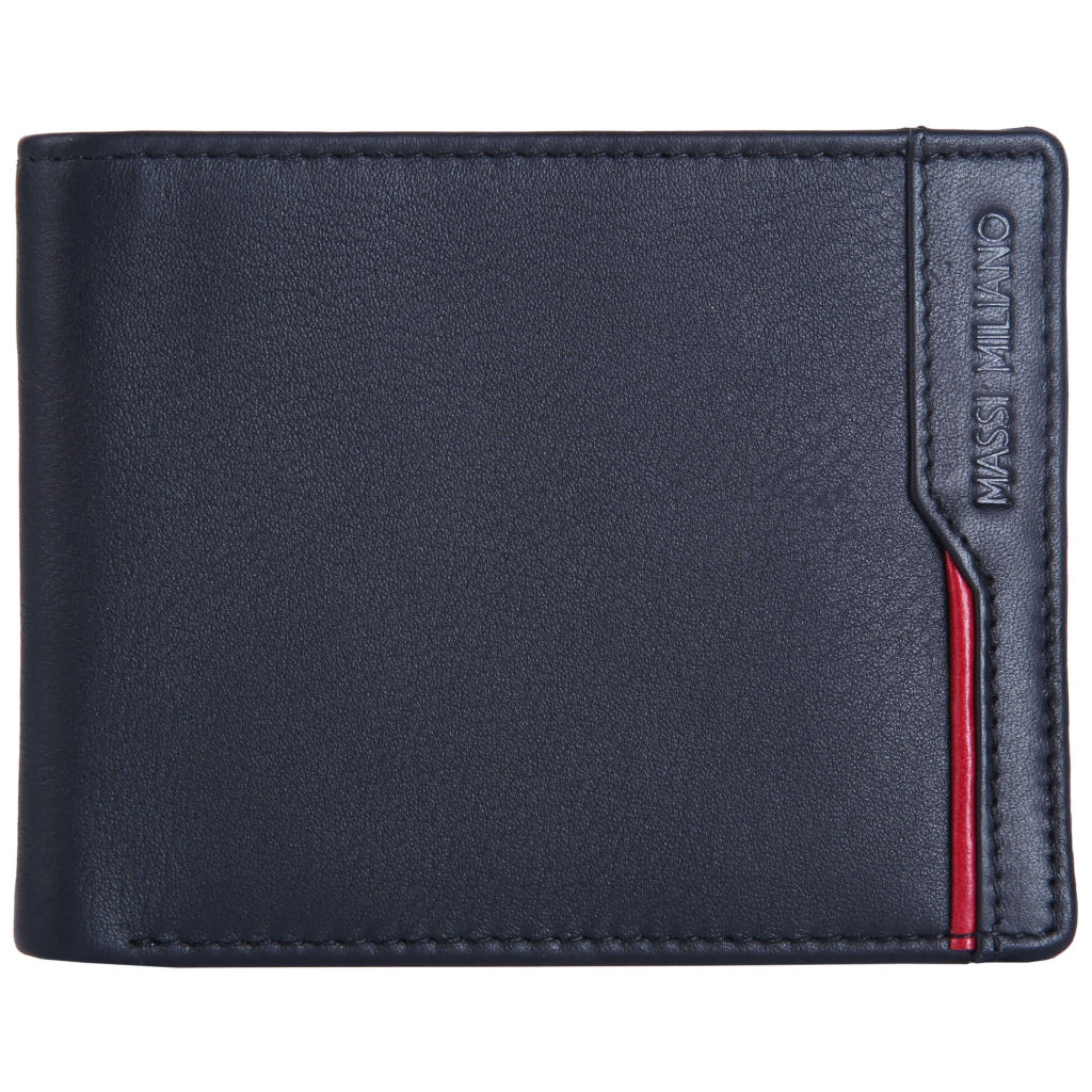 Massi Miliano RFID Protected Men’s Slim Wallet, Verona