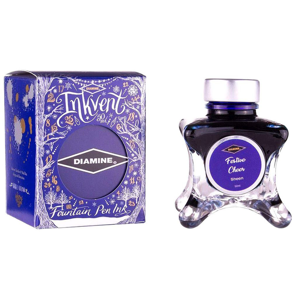 Diamine Ink Vent Blue Edition Sheen Ink Bottle, 50ml 