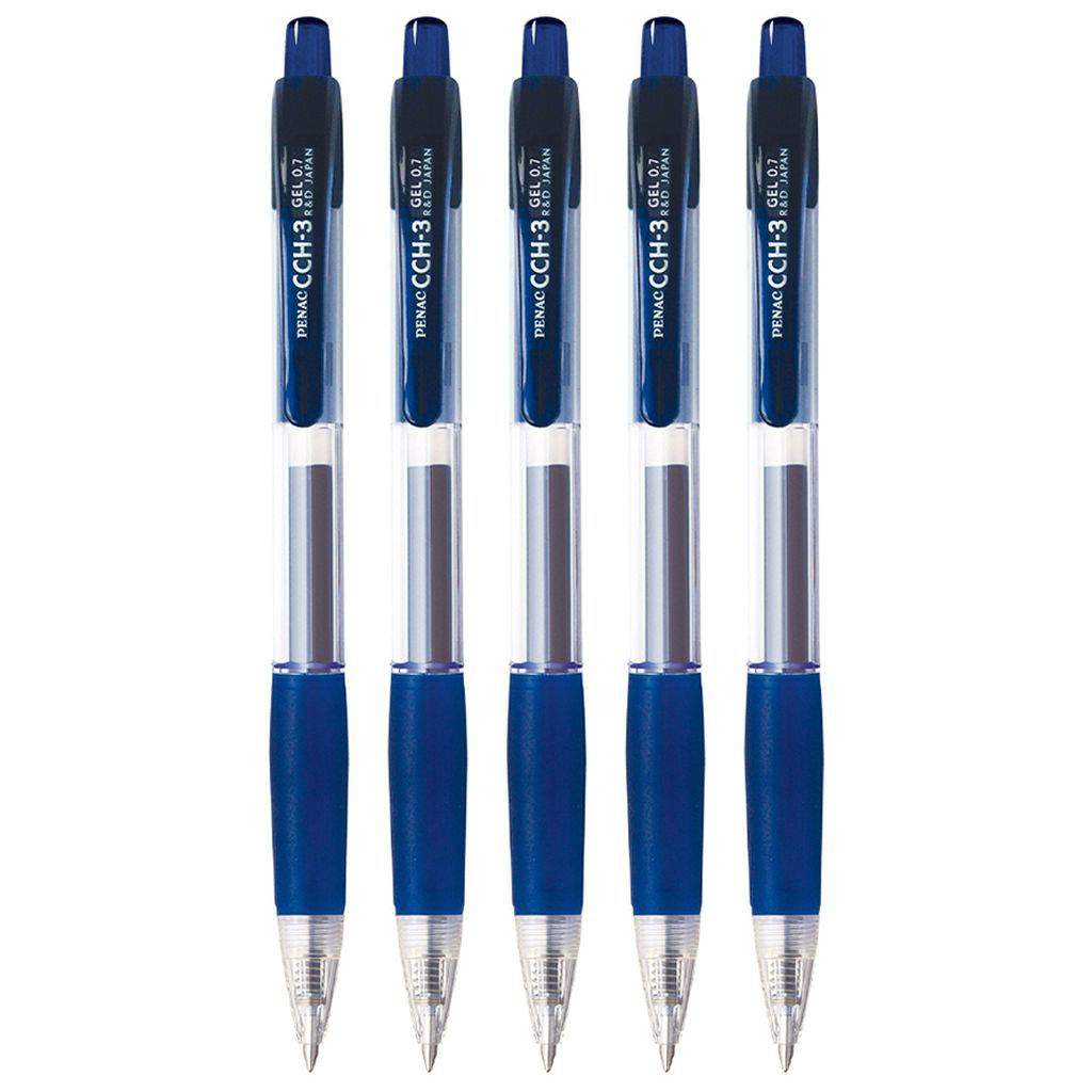 Penac Fine Gel Pen, CCH-3, Pack of 5