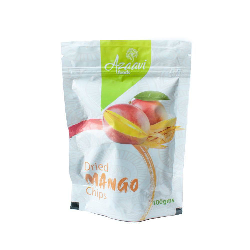 Azaavi Foods Dried Mango Slices - 1kg - Carton of 6 Pieces