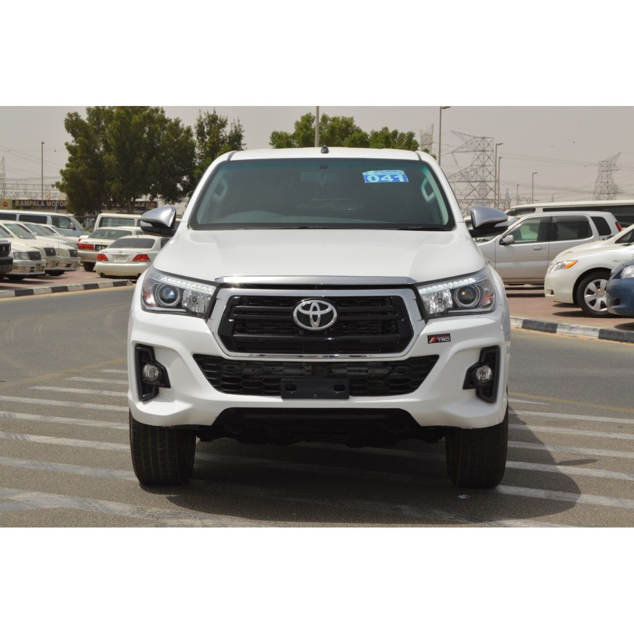 Toyota Hilux 4WD, 2.8L, White - 2017